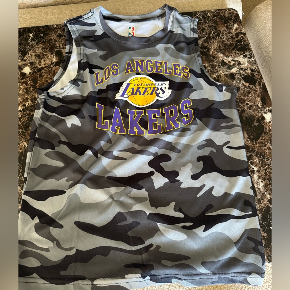 Boys Los Angeles Lakers LeBron James tank top